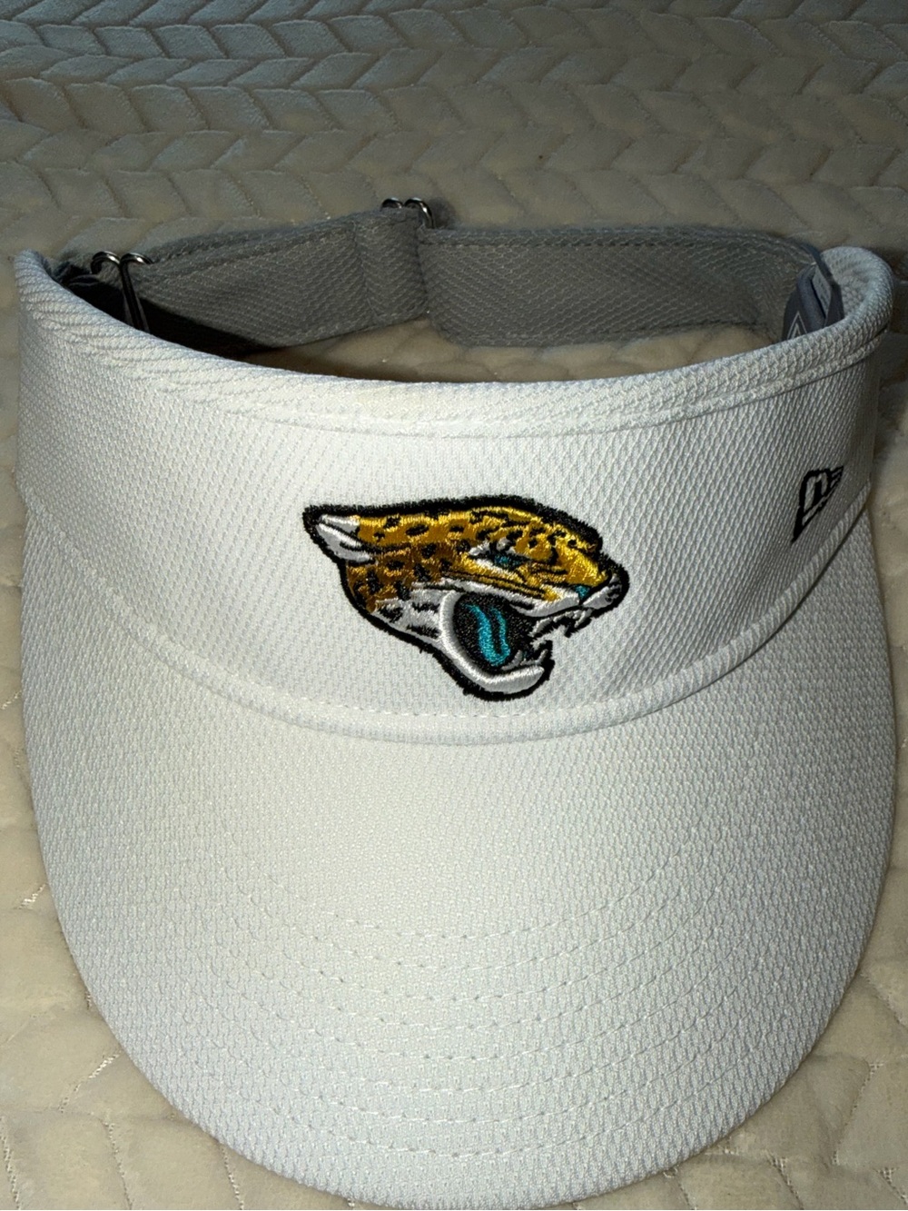 New Era Jacksonville Jaguar Visor White One Size